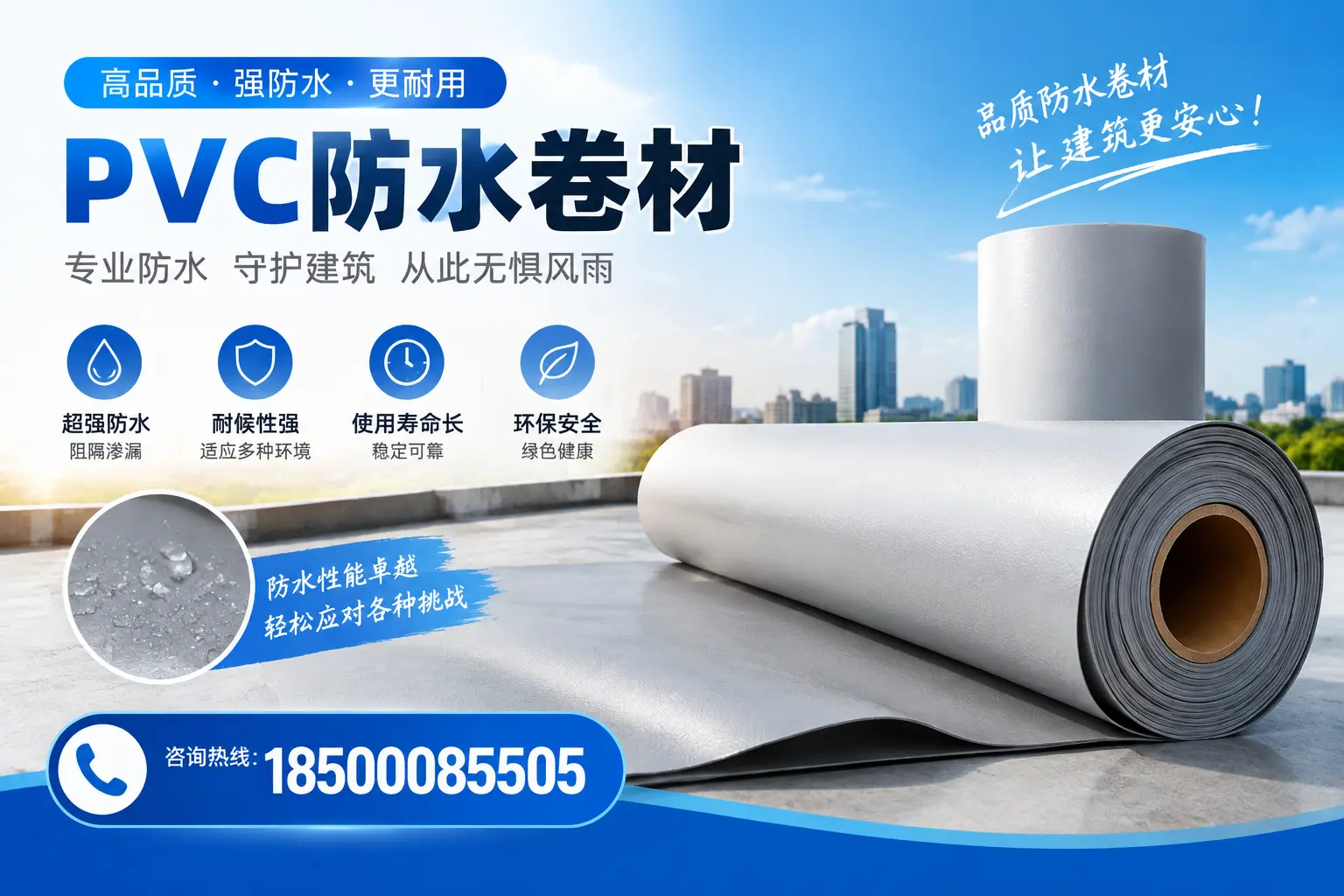 如何选择高质量的PVC防水卷材？果洛消费者必看指南